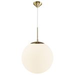 Nordlux Grant Pendelleuchte Glas Gold | Geeignet für E27